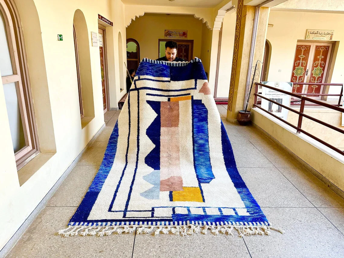 Beni Moroccan Natural Rug