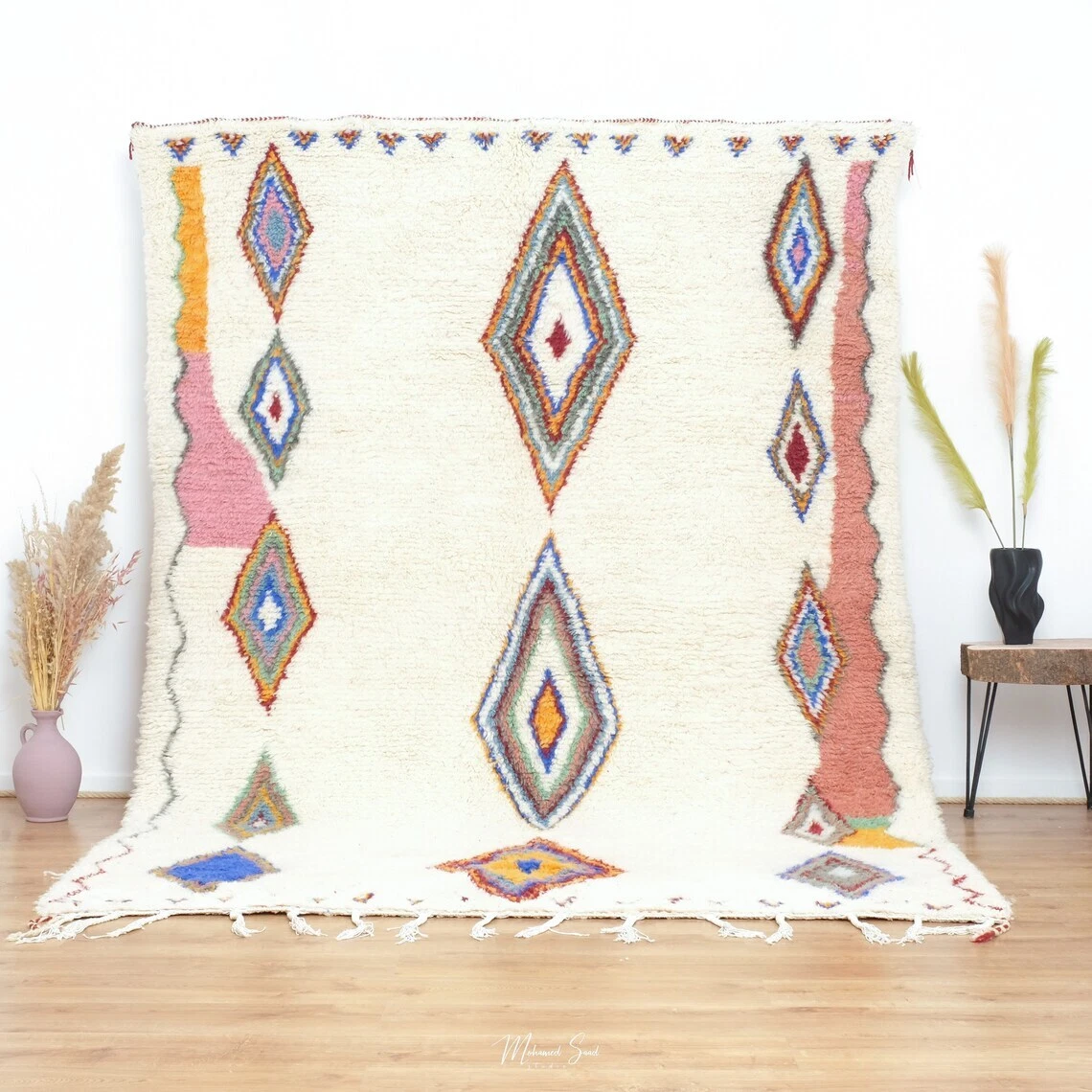 Casablanca Diamond Knotted Rug