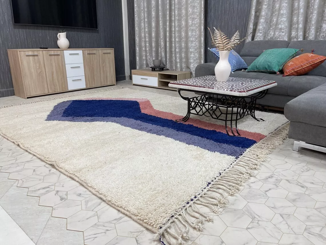 Blooming Medina Hand Knotted Rug