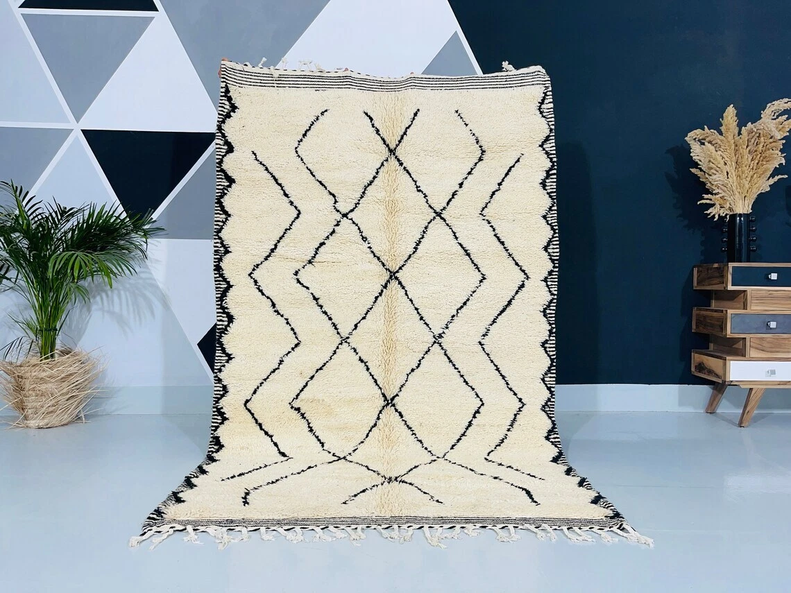 Caravan  Path Moroccan wool Rug