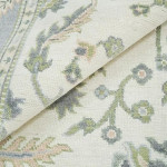 Ivory Bloom Oushak Rug