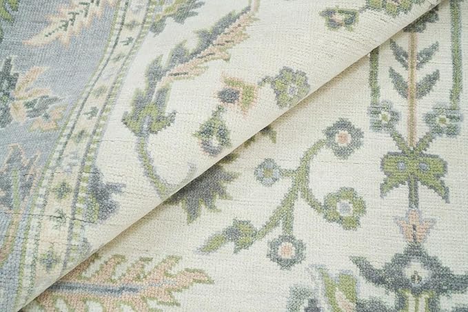 Ivory Bloom Oushak Rug