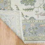 Ivory Bloom Oushak Rug