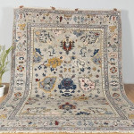 Mediterranean Sky Oushak Rug