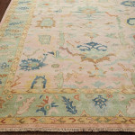 Emerald Grace Oushak Rug