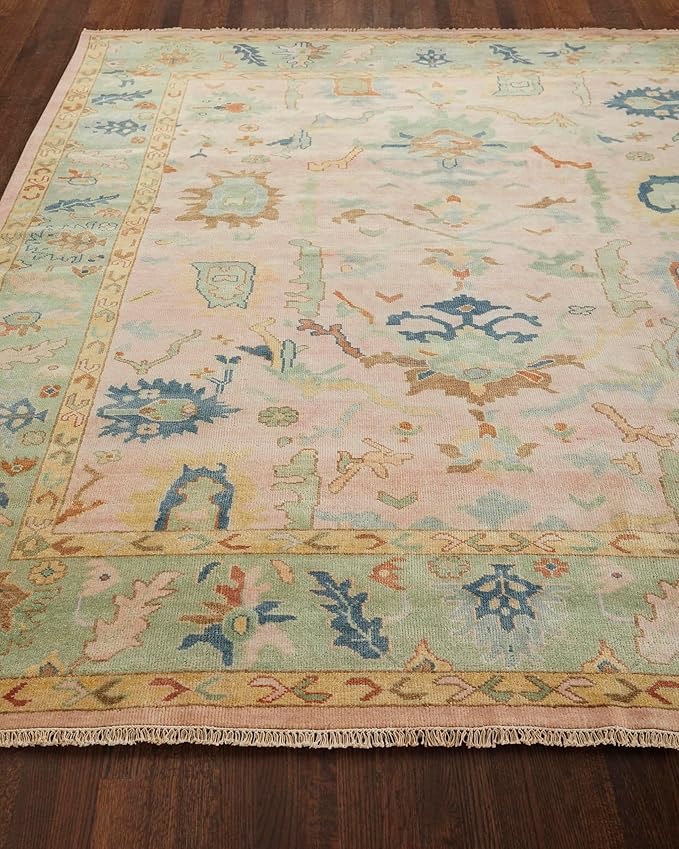 Emerald Grace Oushak Rug