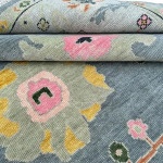 Crimson Glory Oushak Rug