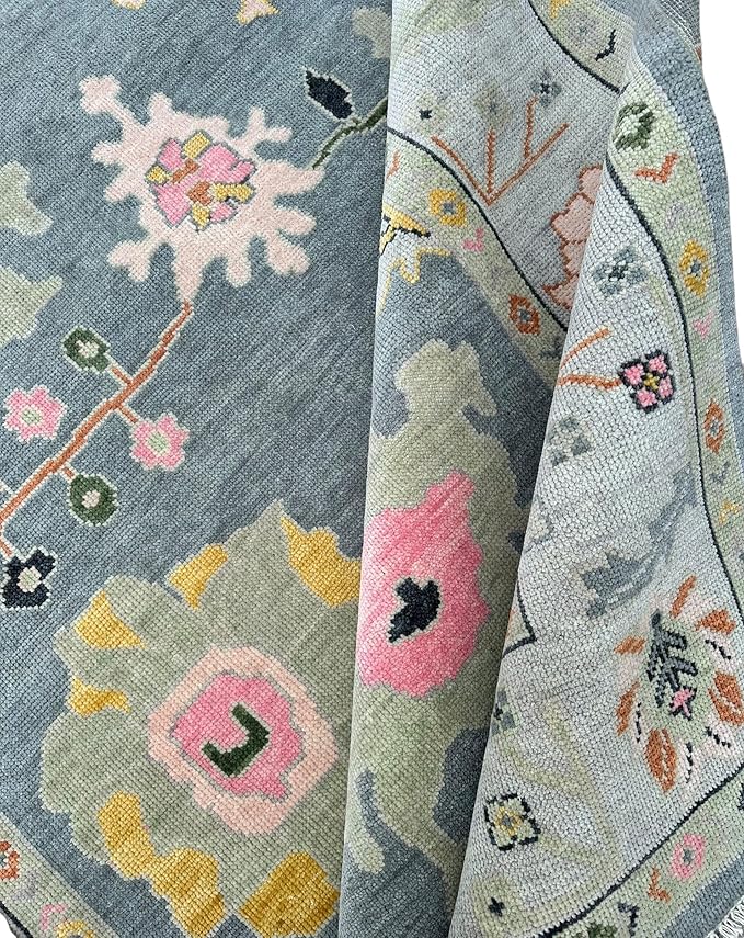 Crimson Glory Oushak Rug