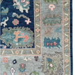 Olive Grove Oushak Hand Knotted Rug