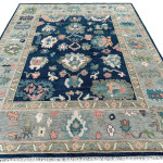 Olive Grove Oushak Hand Knotted Rug
