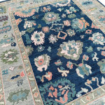 Olive Grove Oushak Hand Knotted Rug