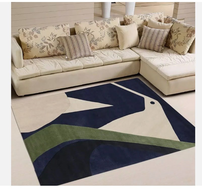 Geometric Hand Tufted Rug