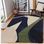Geometric Hand Tufted Rug