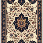 Royal Grid Machine Rug