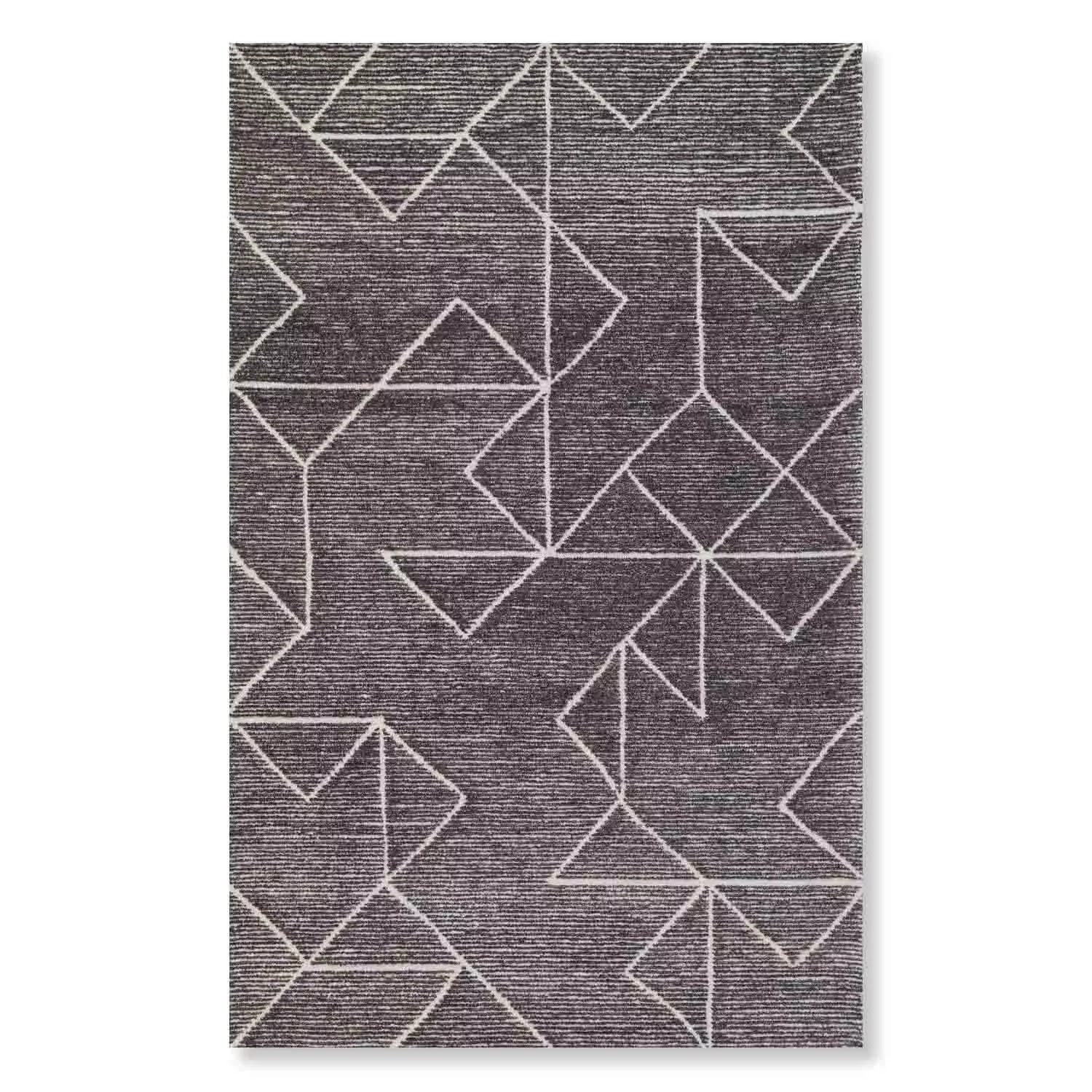 Urban Grid Hand Tufted Rug