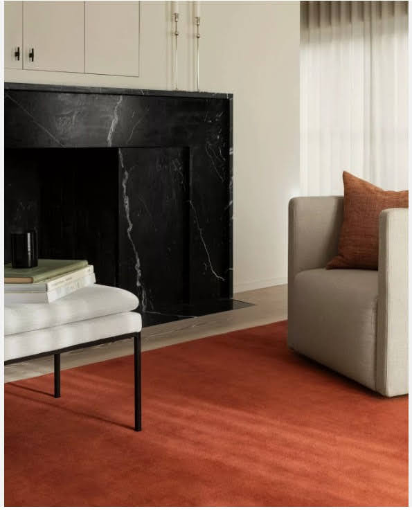 Golden Edge Hand Loom Rug