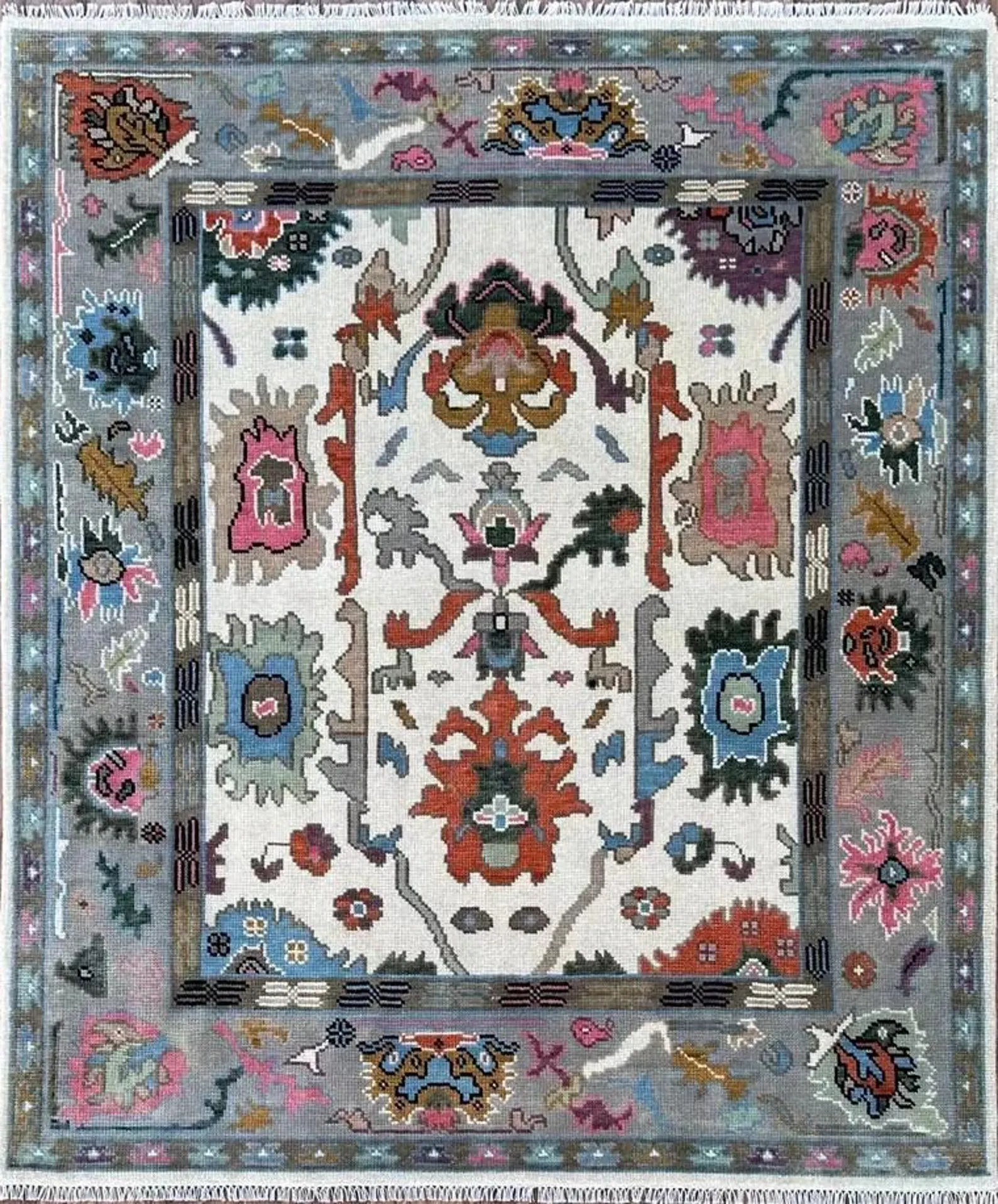 Amber Glow Oushak Rug