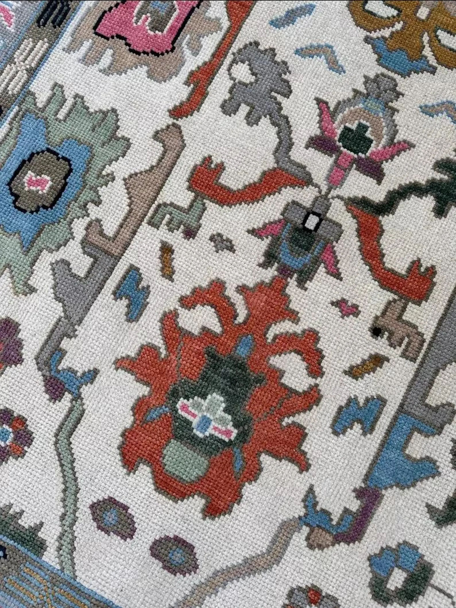 Amber Glow Oushak Rug