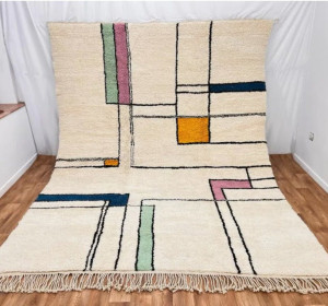 Ait Benhaddou Tribal Wool Rug