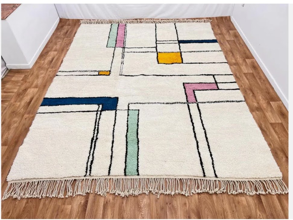 Ait Benhaddou Tribal Wool Rug