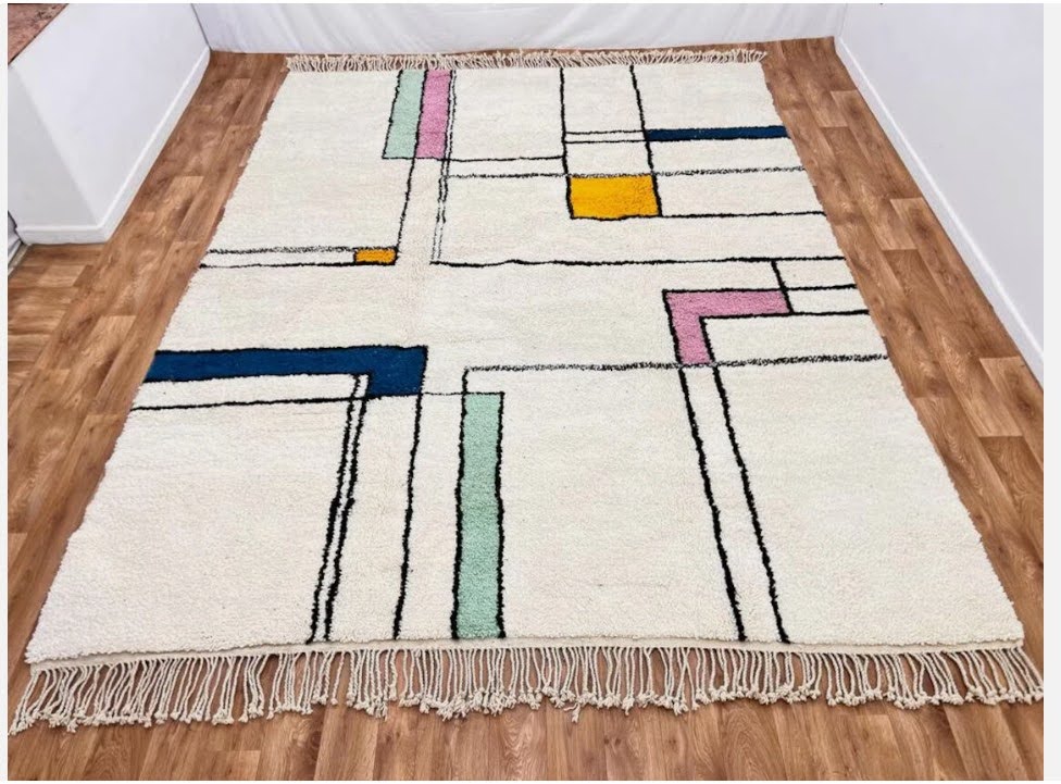 Ait Benhaddou Tribal Wool Rug