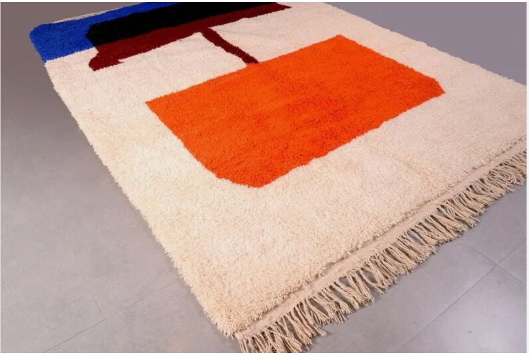 Eco Nomad Moroccan Wool Rug