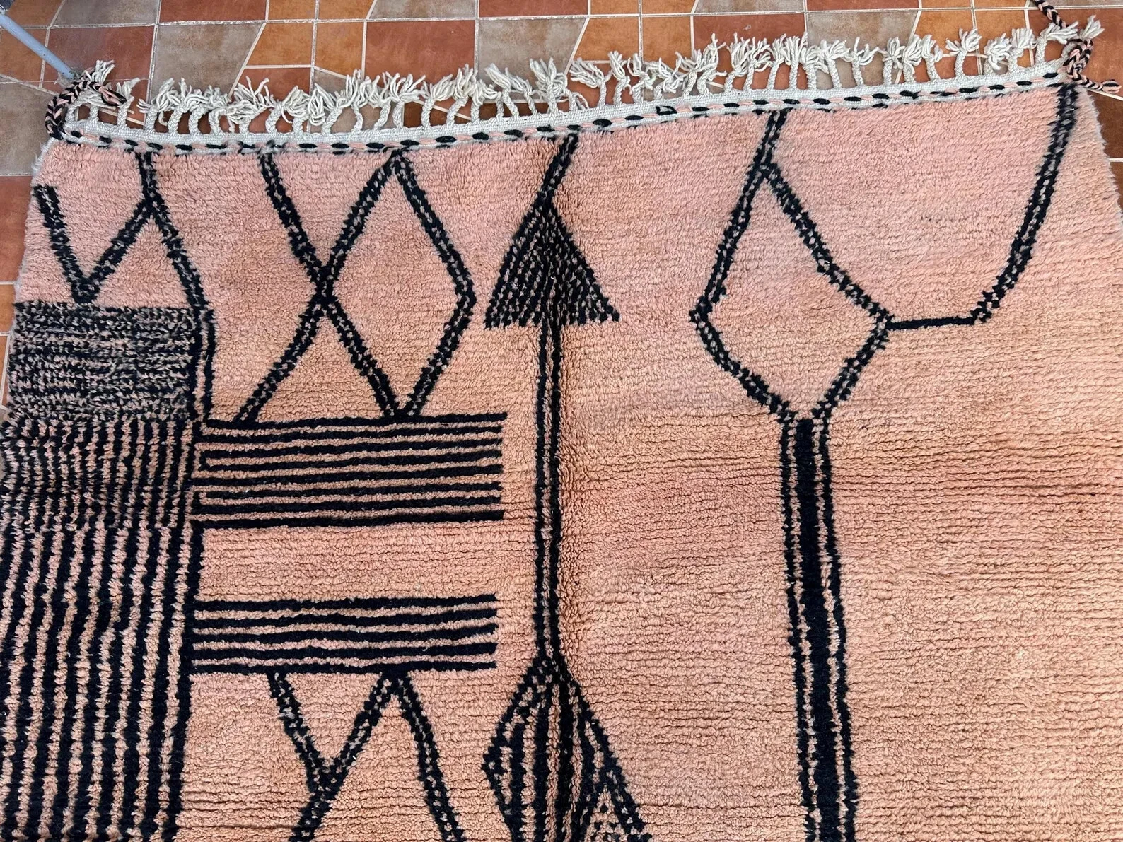 Taza Tribal Hand Knotted Moroccan Rug