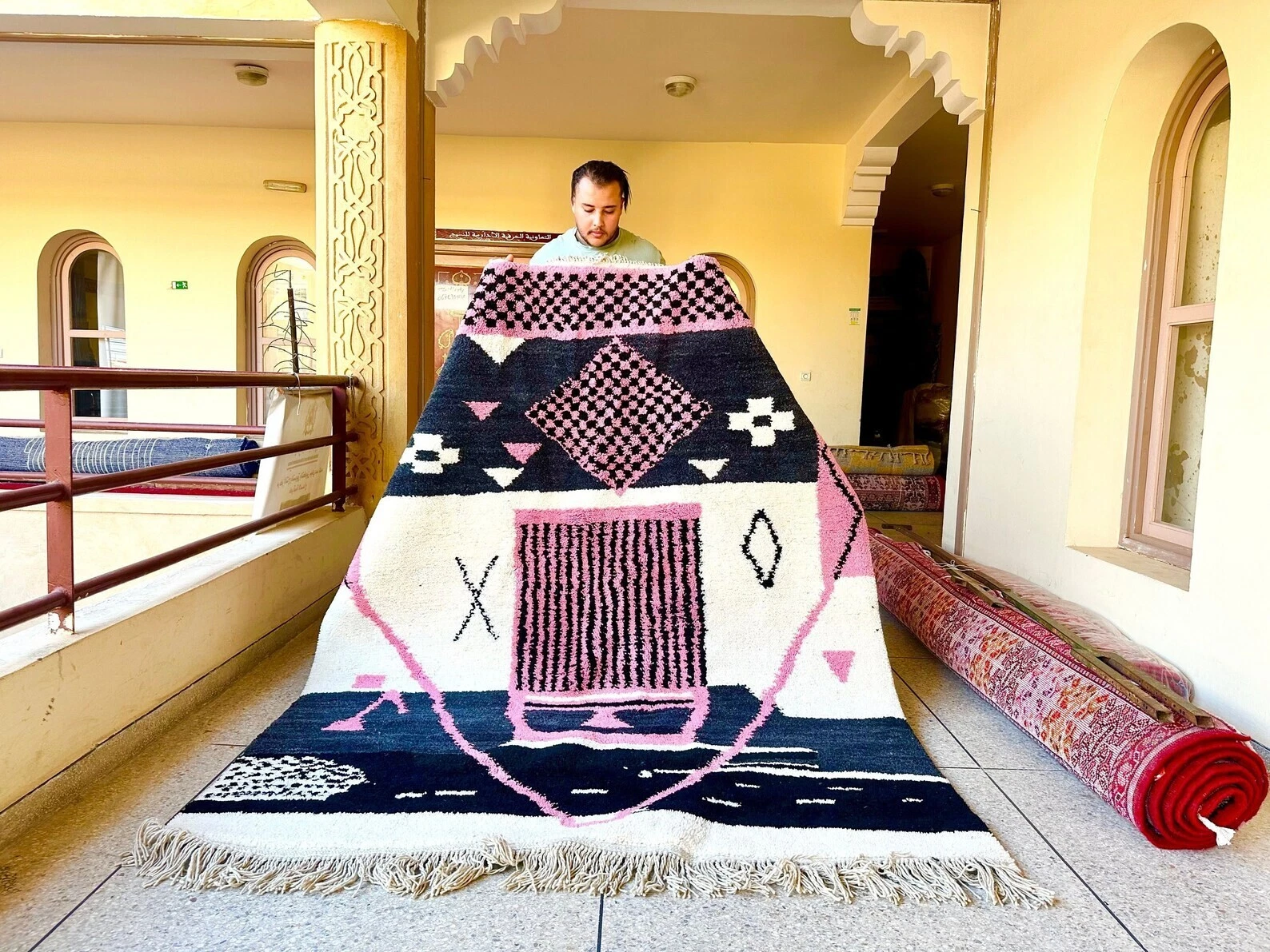 Terracotta Tribe Moroccan Rug