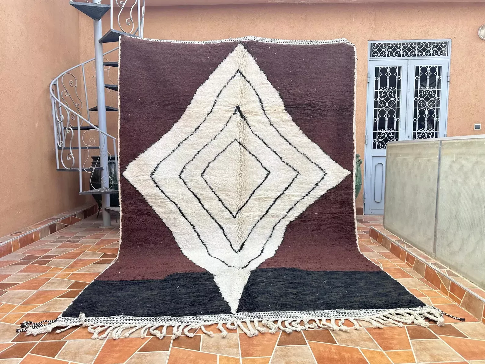 Marrakech Sunset Hand Knotted Moroccan Rug