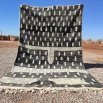 Colorburst Boucherouite Hand Knotted Rug