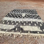 Colorburst Boucherouite Hand Knotted Rug