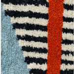 Fez Blue Medallion Hand Knotted Rug