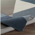 Ocean Mist Blue Hand Tufted Rug