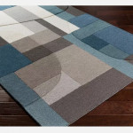 Ocean Mist Blue Hand Tufted Rug