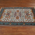Diamond Crest Oushak Hand Knotted Rug