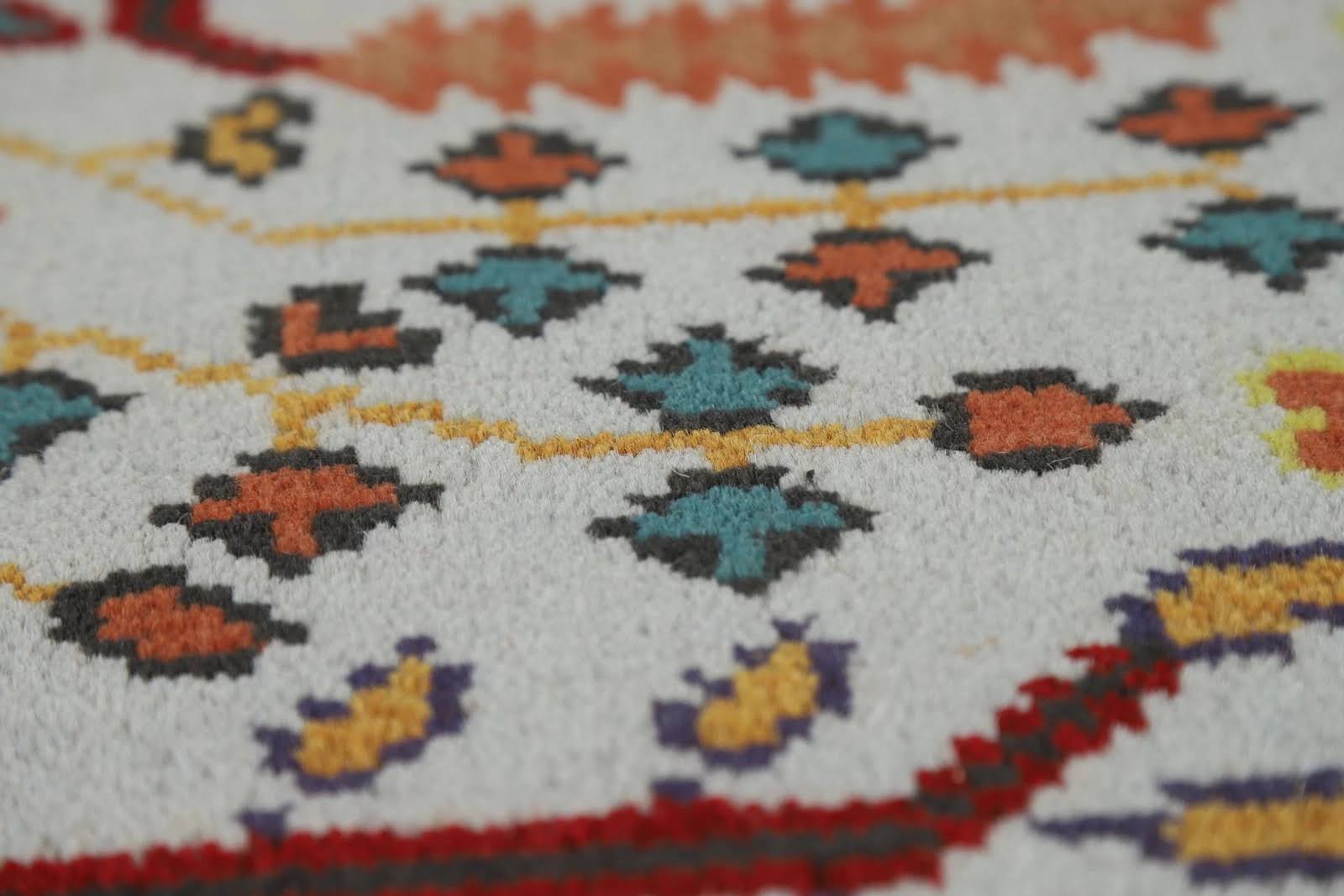 Diamond Crest Oushak Hand Knotted Rug