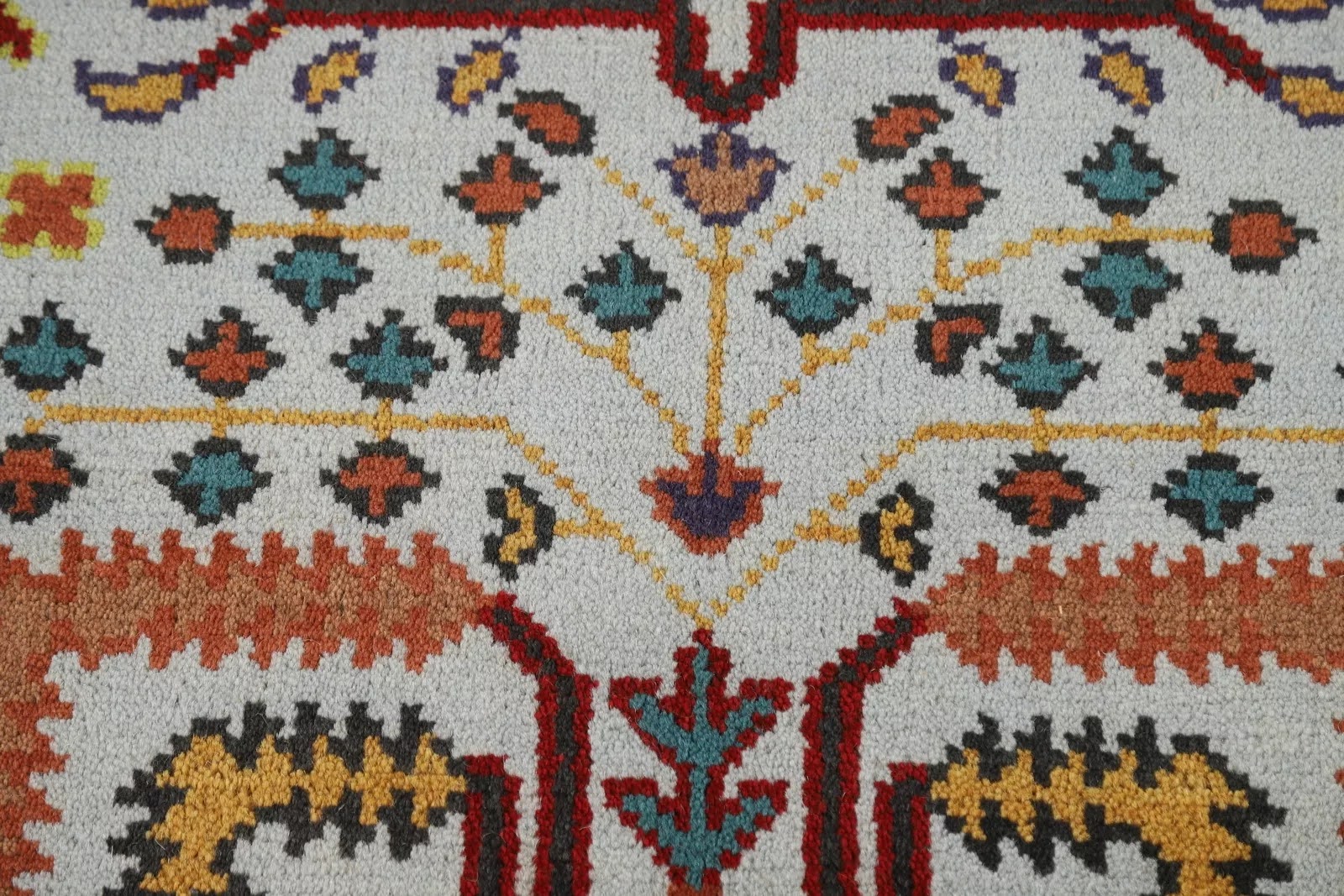 Diamond Crest Oushak Hand Knotted Rug