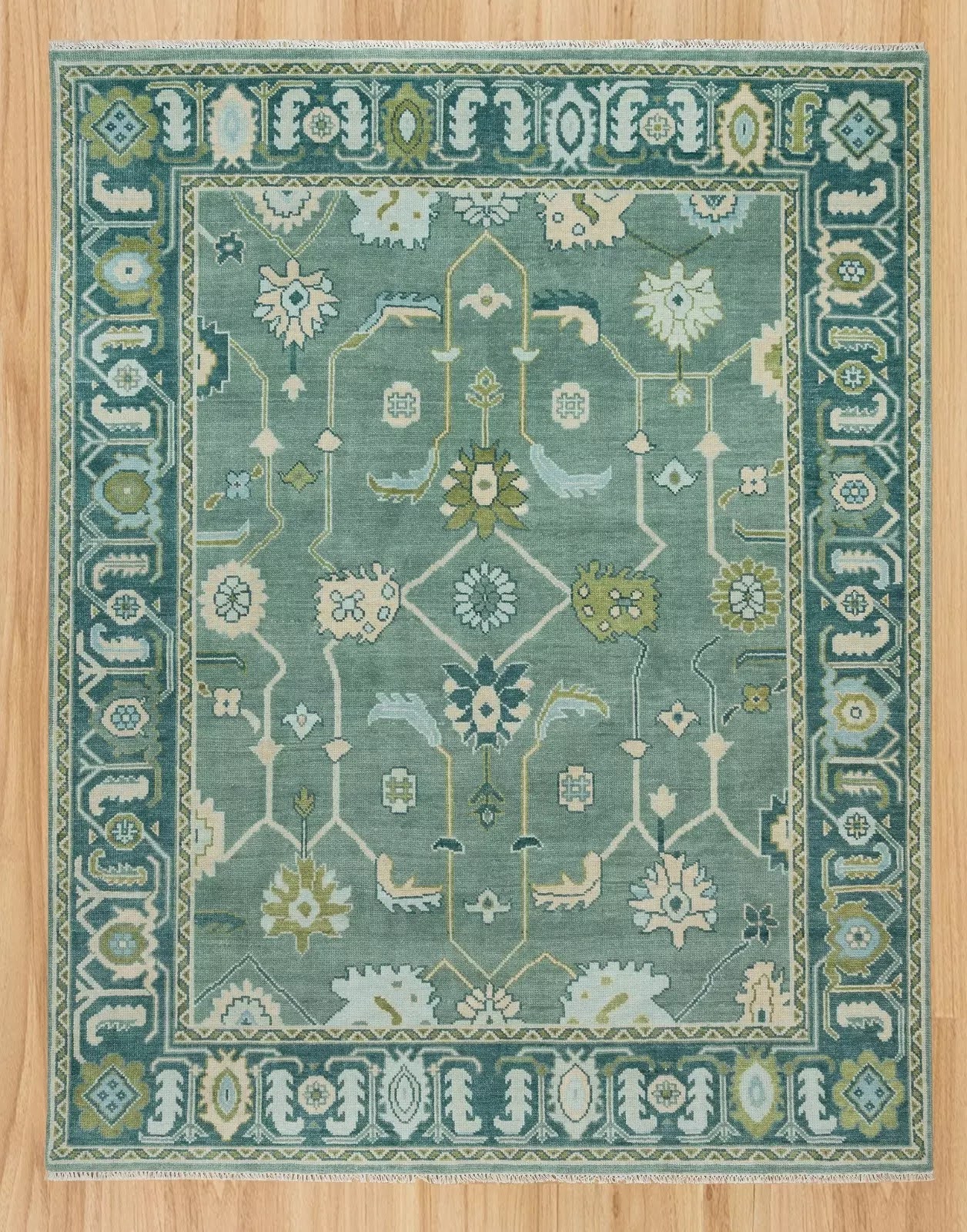 Heritage Vine Oushak Rug