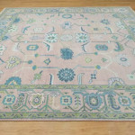 Frosted Elegance Oushak Rug