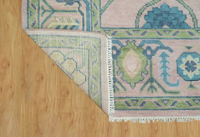 Frosted Elegance Oushak Rug