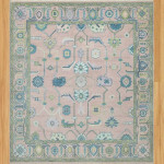 Frosted Elegance Oushak Rug