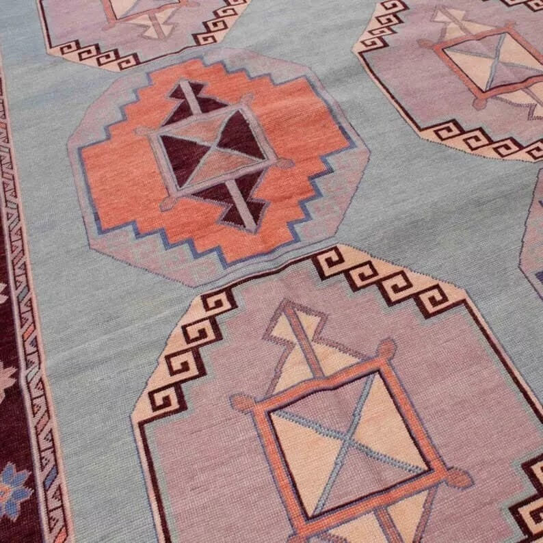 Azure Dreams Oushak Rug