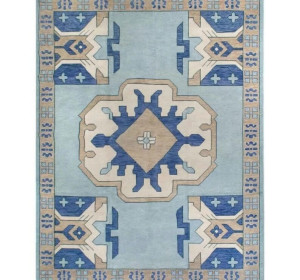 Golden Horizon Oushak Rug