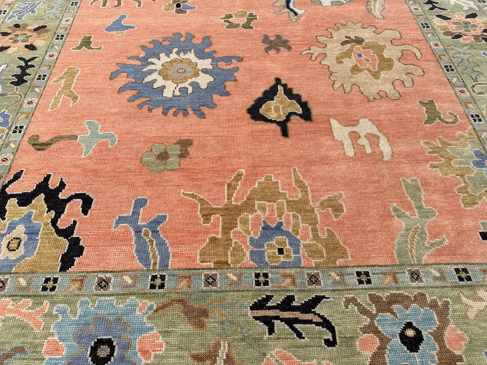 Anatolia Charm Oushak Hand Knotted Rug